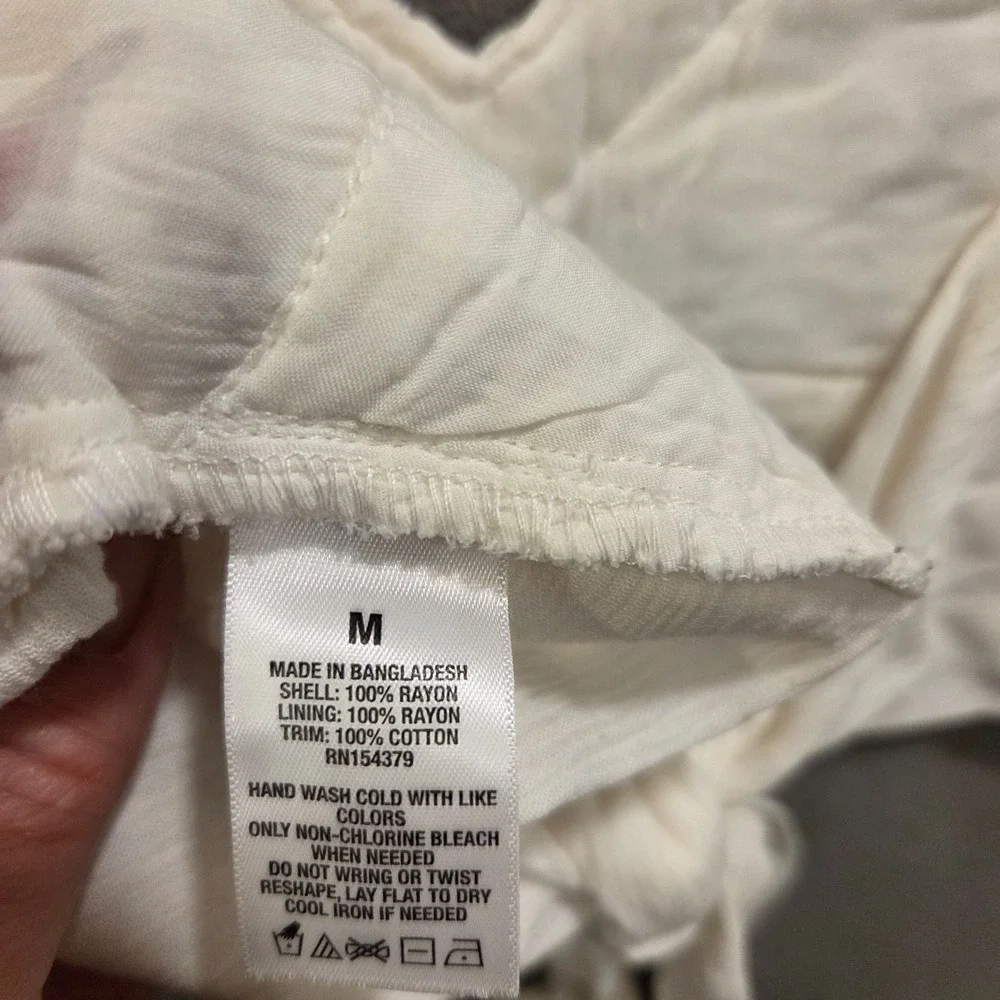 Aeropostale Lace Bralette Bra Top Women's Medium Tie Back‎ Beach Festival Summer